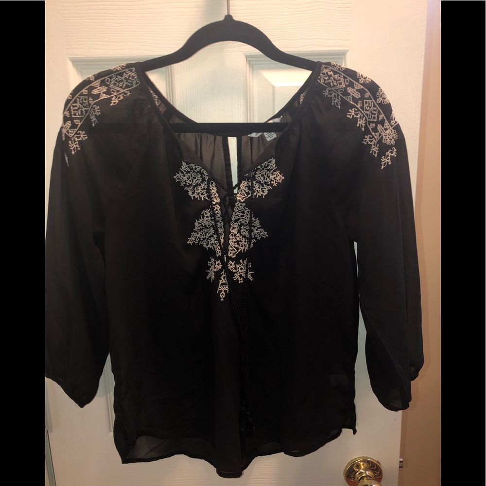 American Eagle Outfitters Sheer Top